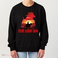 You’Re Alright Boah Rdr2 Style Gaming Women's Sweatshirt thumb 0