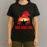 You’Re Alright Boah Rdr2 Style Gaming T-Shirt thumb 4