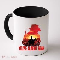 You’Re Alright Boah Rdr2 Style Gaming Coffee Mug thumb 0