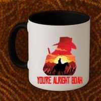 You’Re Alright Boah Rdr2 Style Gaming Coffee Mug thumb 2