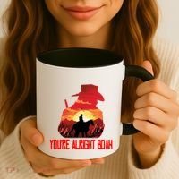 You’Re Alright Boah Rdr2 Style Gaming Coffee Mug thumb 3