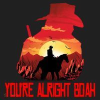 You’Re Alright Boah Rdr2 Style Gaming Beanie thumb 2