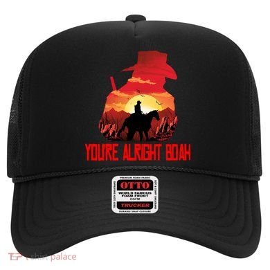 You’Re Alright Boah Rdr2 Style Gaming Hat