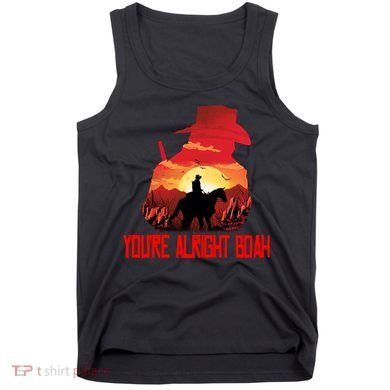 You’Re Alright Boah Rdr2 Style Gaming Tank Top