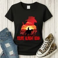 You’Re Alright Boah Rdr2 Style Gaming Women's T-Shirt thumb 3