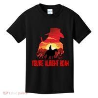 You’Re Alright Boah Rdr2 Style Gaming Kids T-Shirt thumb 0