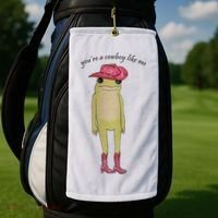 You're A Cowboy Like Me Golf Towel thumb 2