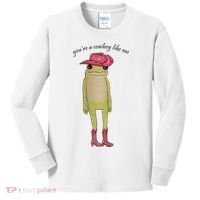 You're A Cowboy Like Me Kids Long Sleeve Shirt thumb 0