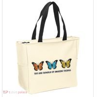 You Are Capable Of Amazing Things Monarch Butterfly Tote Bag thumb 2