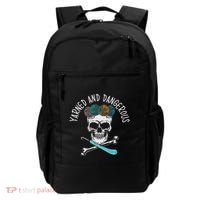 Yarned And Dangerous Crochet Crocheting Yarn Collector Backpack thumb 0