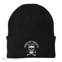 Yarned And Dangerous Crochet Crocheting Yarn Collector Beanie thumb 0