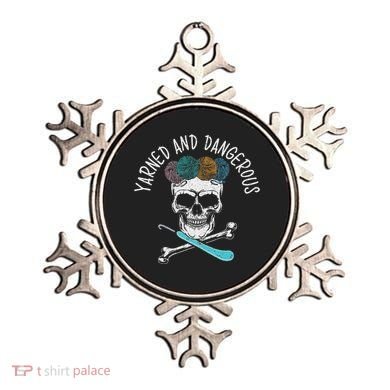 Yarned And Dangerous Crochet Crocheting Yarn Collector Ornament