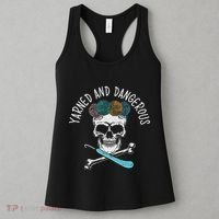 Yarned And Dangerous Crochet Crocheting Yarn Collector Women's Tank Top thumb 3