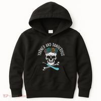 Yarned And Dangerous Crochet Crocheting Yarn Collector Kids Hoodie thumb 0