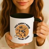 You Aren't Even On My Level Funny Coffee Mug thumb 3
