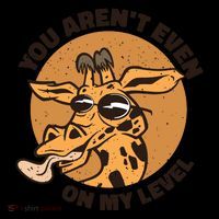 You Aren't Even On My Level Funny Women's Hoodie thumb 2