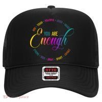 You Are Enough Kindness Quote Hat thumb 0