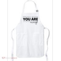 You Are Enough Inspiring Quote Apron thumb 0