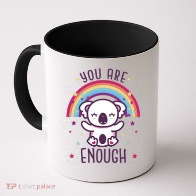 You Are Enough Koala Coffee Mug