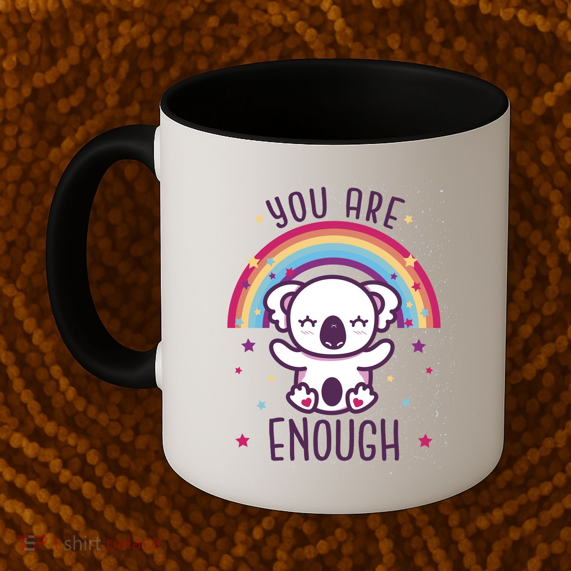 You Are Enough Koala Coffee Mug