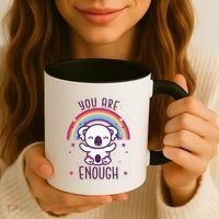 You Are Enough Koala Coffee Mug thumb 3