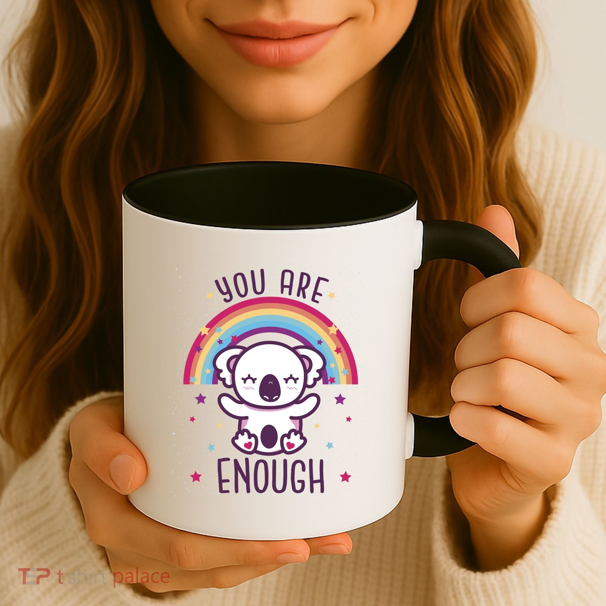 You Are Enough Koala Coffee Mug