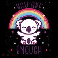 You Are Enough Koala Women's Hoodie thumb 2