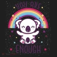 You Are Enough Koala Tumbler thumb 3