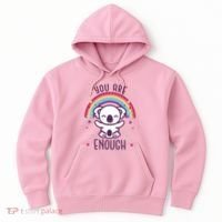 You Are Enough Koala Hoodie thumb 0