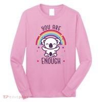 You Are Enough Koala Long Sleeve Shirt thumb 0
