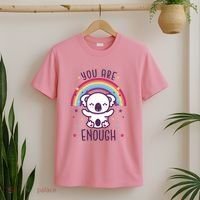 You Are Enough Koala T-Shirt thumb 2