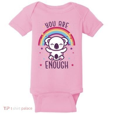 You Are Enough Koala Baby Bodysuit