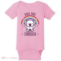 You Are Enough Koala Baby Bodysuit thumb 0