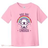 You Are Enough Koala Toddler T-Shirt thumb 0