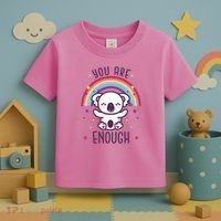 You Are Enough Koala Toddler T-Shirt thumb 3