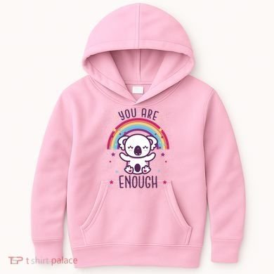 You Are Enough Koala Kids Hoodie