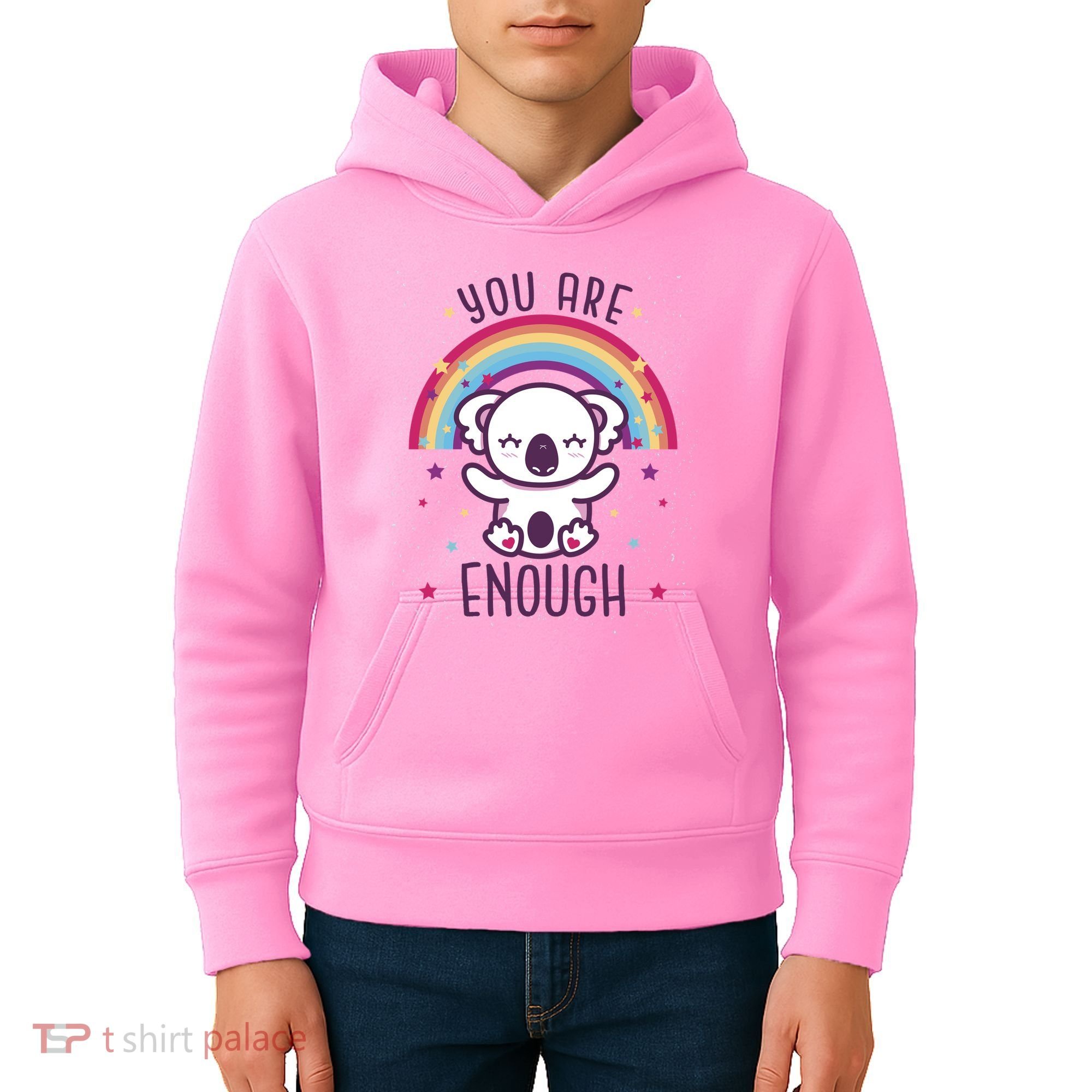 You Are Enough Koala Kids Hoodie