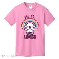 You Are Enough Koala Kids T-Shirt thumb 0