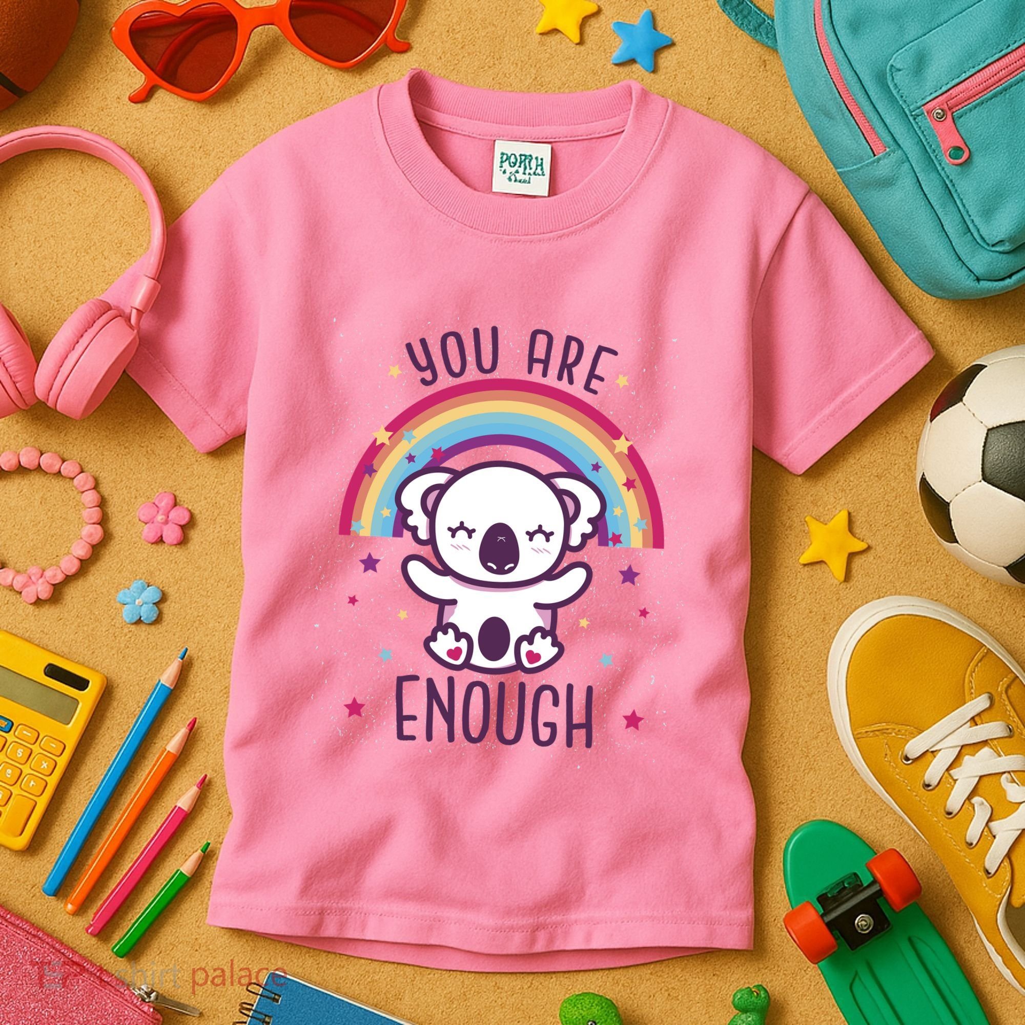 You Are Enough Koala Kids T-Shirt