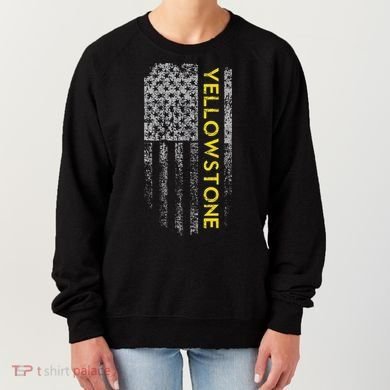 Yellowstone American Flag Women's Sweatshirt