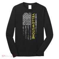 Yellowstone American Flag Long Sleeve Shirt thumb 0