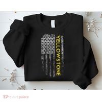 Yellowstone American Flag Sweatshirt thumb 2