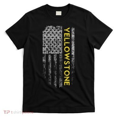Yellowstone American Flag T-Shirt