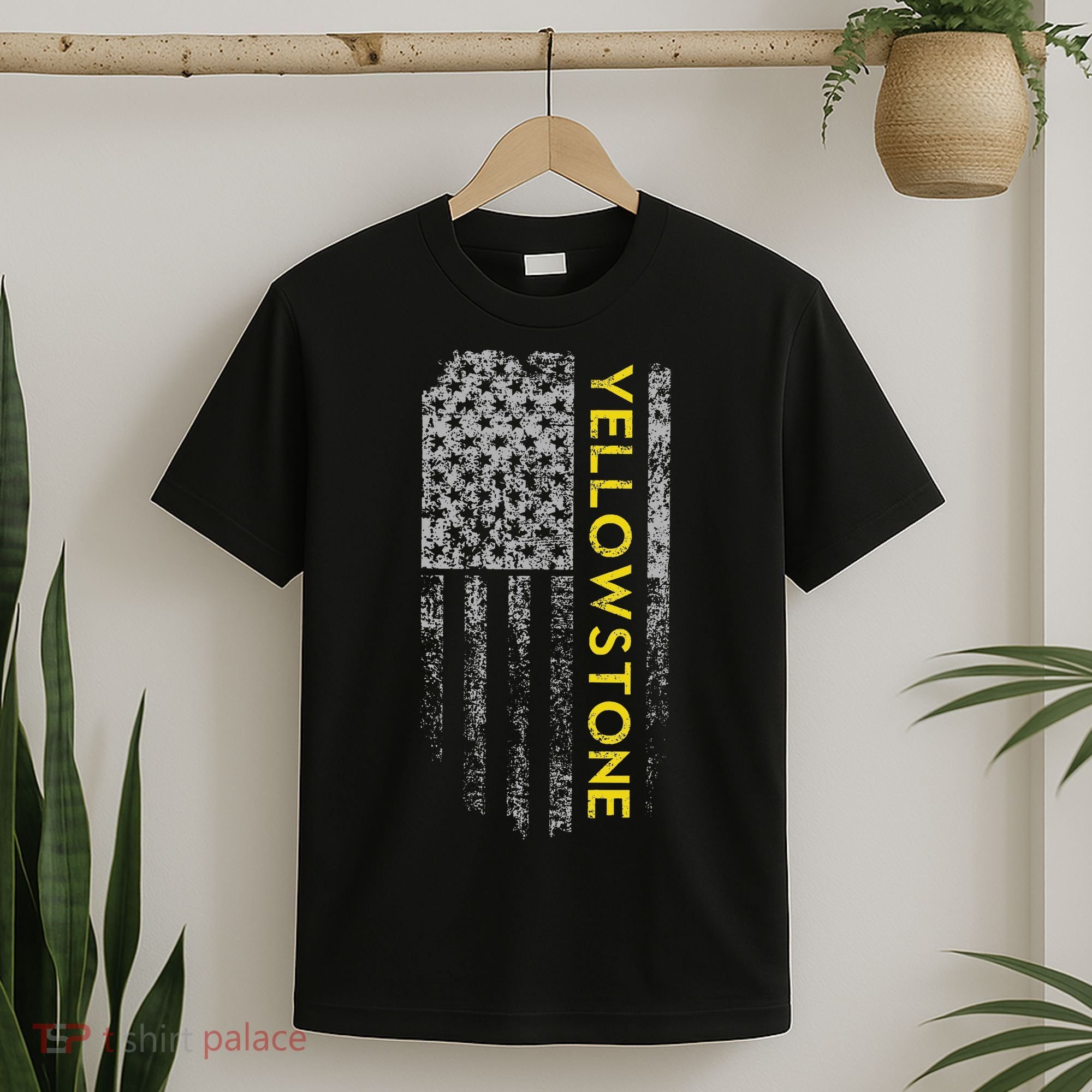 Yellowstone American Flag T-Shirt