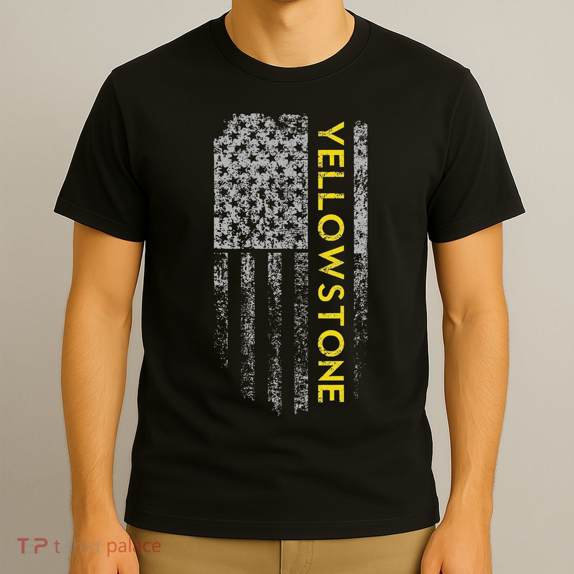 Yellowstone American Flag T-Shirt