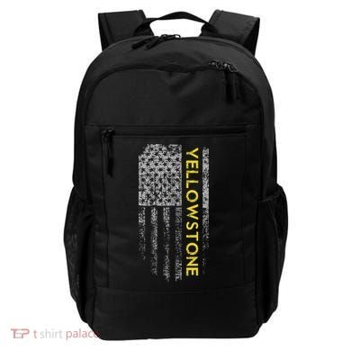Yellowstone American Flag Backpack