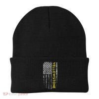 Yellowstone American Flag Beanie thumb 0