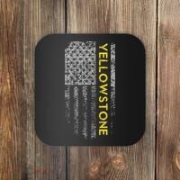 Yellowstone American Flag Coaster thumb 0