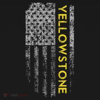 Yellowstone American Flag Polo thumb 3