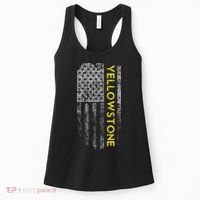 Yellowstone American Flag Women's Tank Top thumb 0